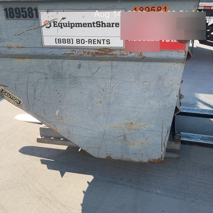 2021 GLOBAL 4cy Self-Dump Hopper w/Poly Caster Kit Global