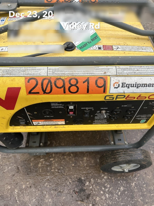 2022 WACKER NEUSON GP6600A