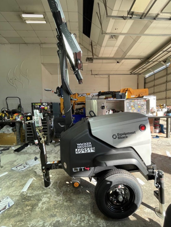 2024 Wacker Neuson LTT4 Diesel, Kohler KDW702, Deep Sea Controller, Auto Start, LED 320W, Bypass Outlet, T3