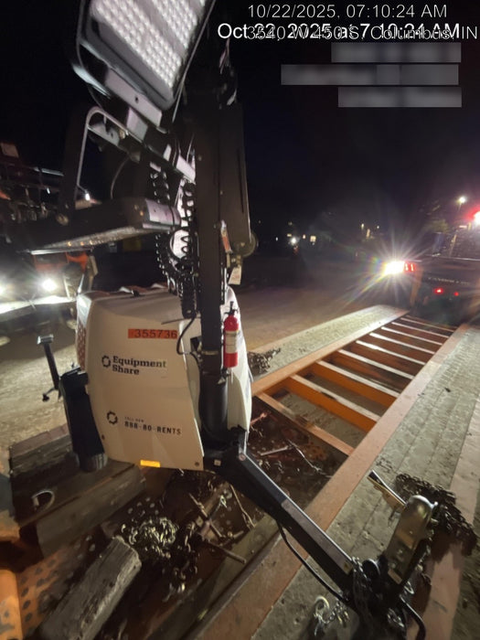 2023 Generac MLT2 Diesel, Flex Switch 120V Input, Powerzone Controller, 
(4) 320W LED Lights, 4kW Generator, 39.9 Gal Fuel Tank, 2" Ball, T3