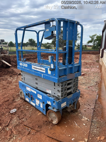 2019 Genie GS-1930 Fixed rails with chain Entry