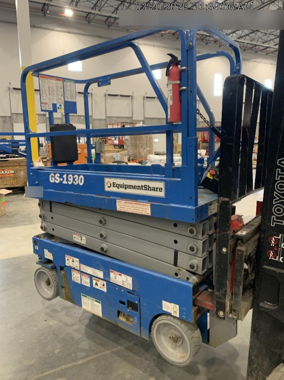 2020 Genie GS-1930 Fixed rails with chain entry gate - Pre A92.20