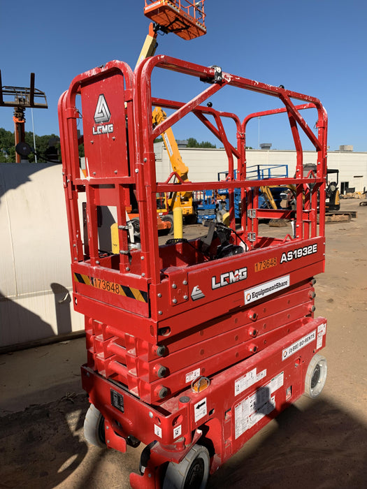 2021 Lgmg AS1932E Electric Drive, Solid Non Marking Tires, Dual Beacons