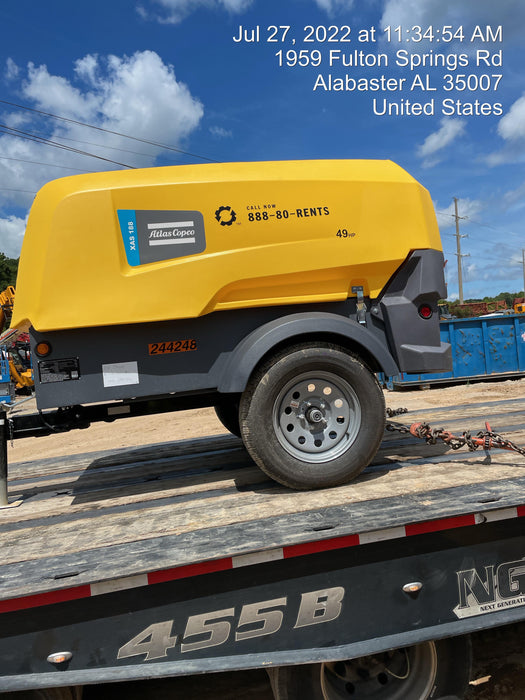 2022 ATLAS COPCO XAS188 CWK