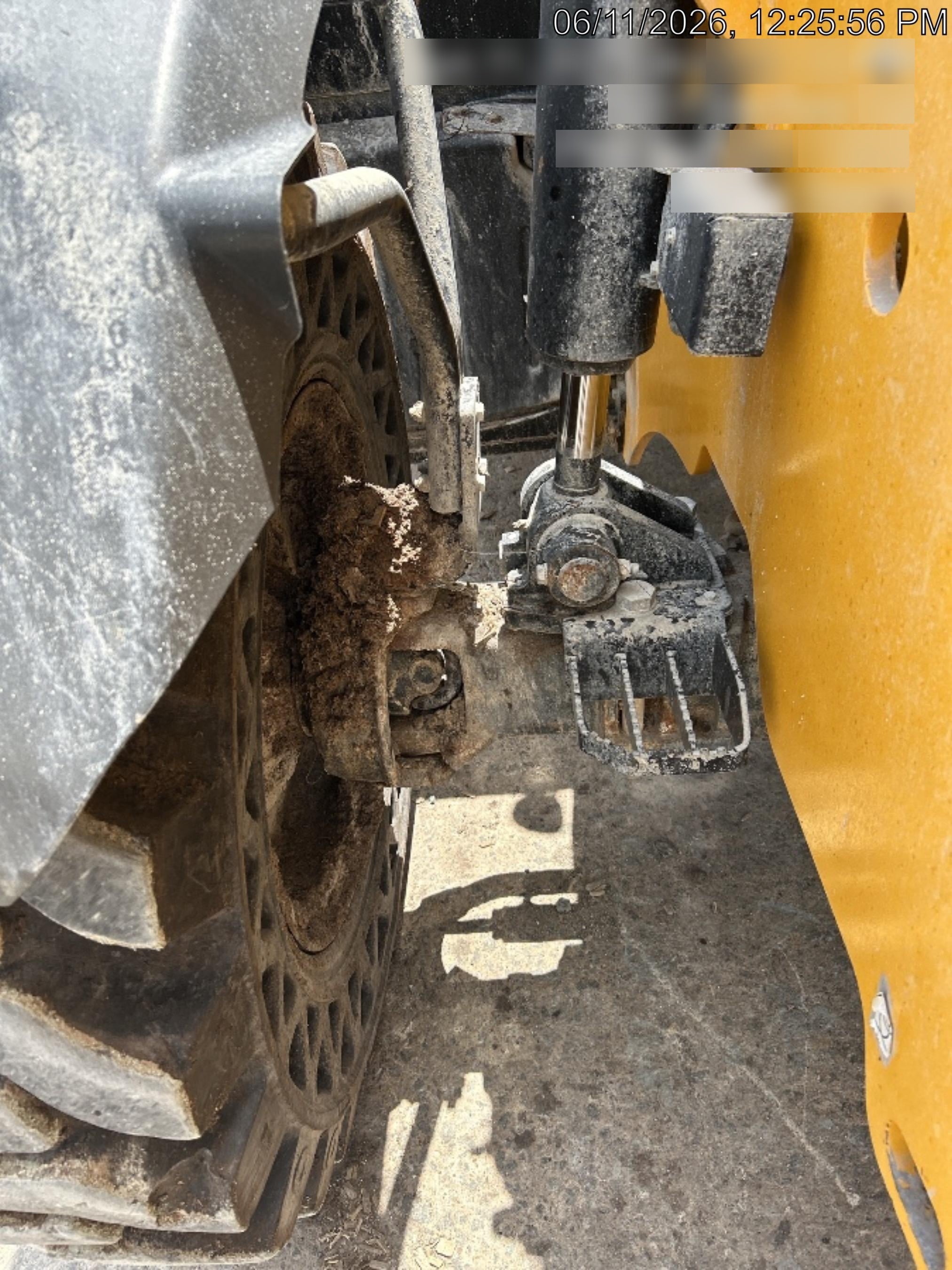 2019 JCB 510-56 74 HP w/Open ROPS, Beacon, Aux Hydraulics, Worklights, Solid Tires 60" Carriage/Forks