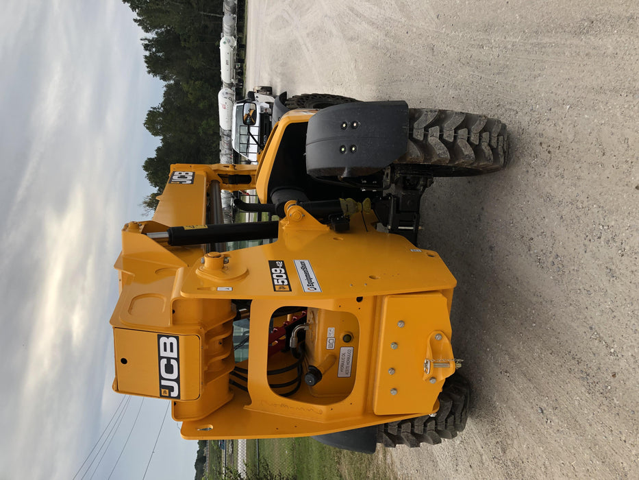 2020 JCB 509-42 Cab/Heat/Air, Solid Tires, Work Lights, Beacon, Aux Hydraulics, Back up Alarm, Lifting Eye, ES Decals