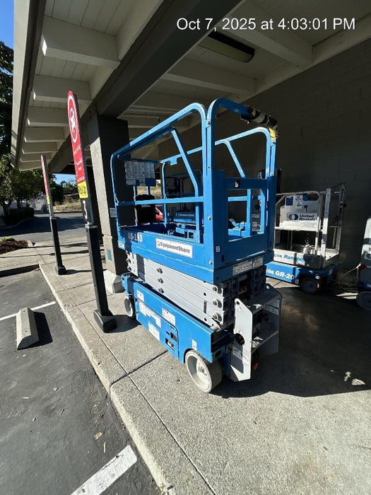 2019 Genie GS-1930 Half Height Swing Gate, 800W Inverter