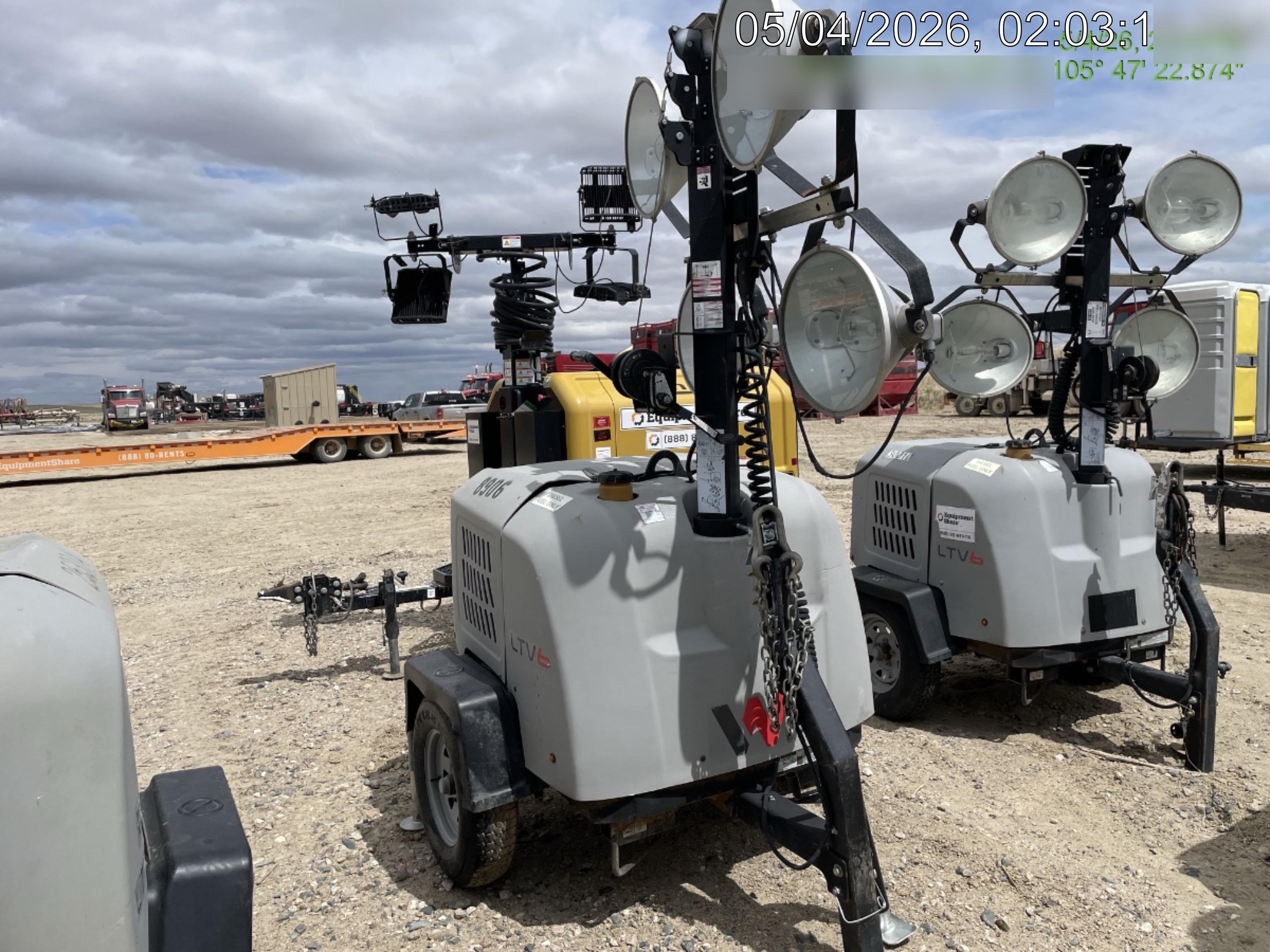 2018 Wacker Neuson LTV6L-MH Wacker Neuson LTV6L Towable Light Tower