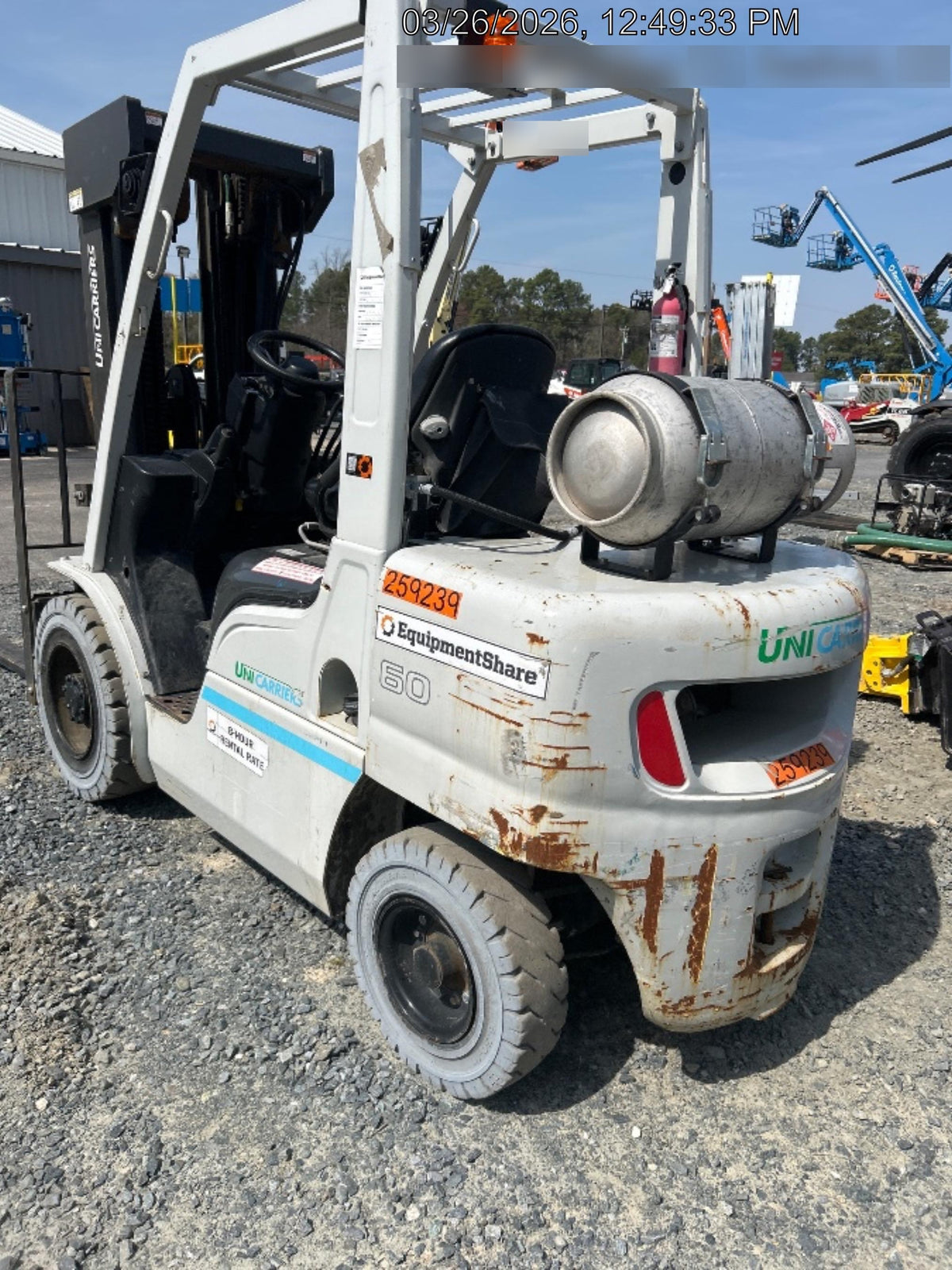 2022 UNICARRIER PF60DF QUAD