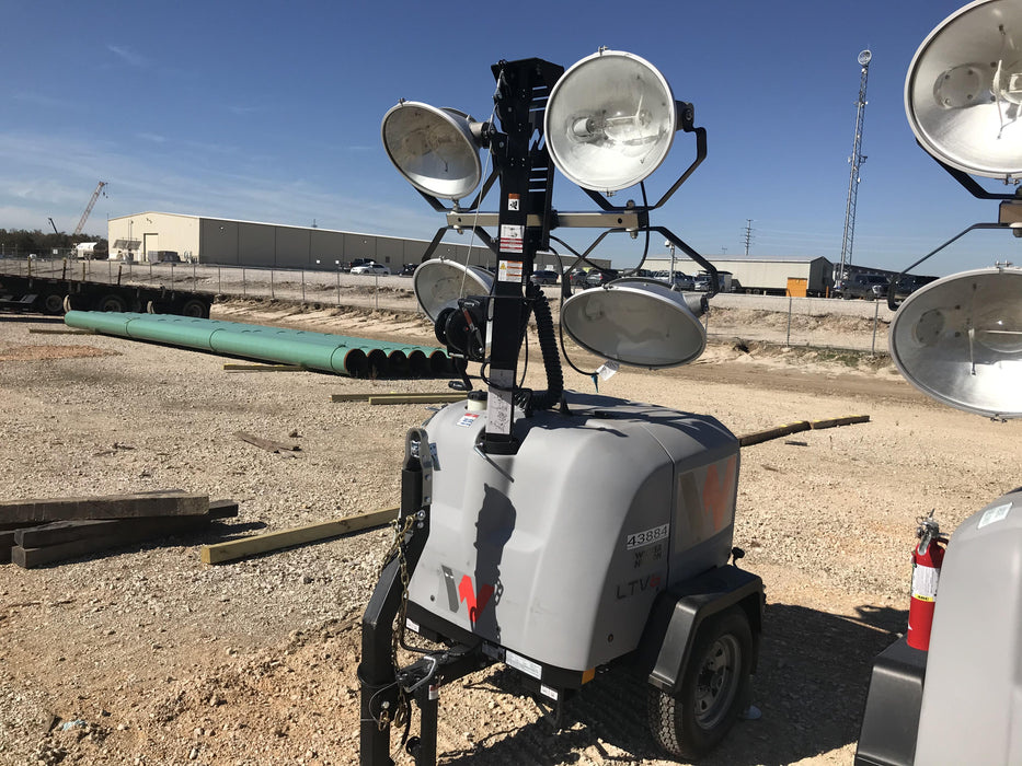 2019 Wacker Neuson LTV6L-MH Wacker Neuson LTV6L Mobile Light Tower w/Fuel Level Sensor Installed