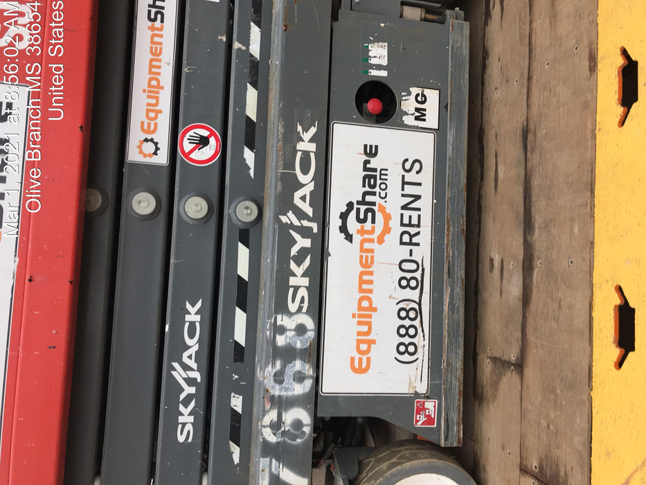 2019 Skyjack SJIII-3219 Standard Options, Trojan Batteries