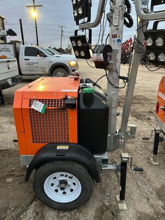 2024 Wanco WLTT-4MM4K Diesel, Deep Sea Controller, Shore Power Plug, Auto Start, (4) 350W LED Floodlights, 4kW Generator, 60 Gal Fuel Tank, 2" Ball, T3