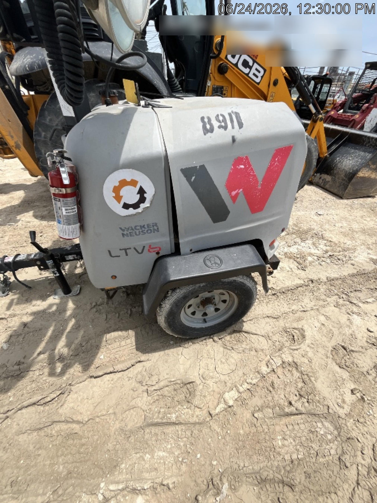 2018 Wacker Neuson LTV6L-MH Wacker Neuson LTV6L Towable Light Tower