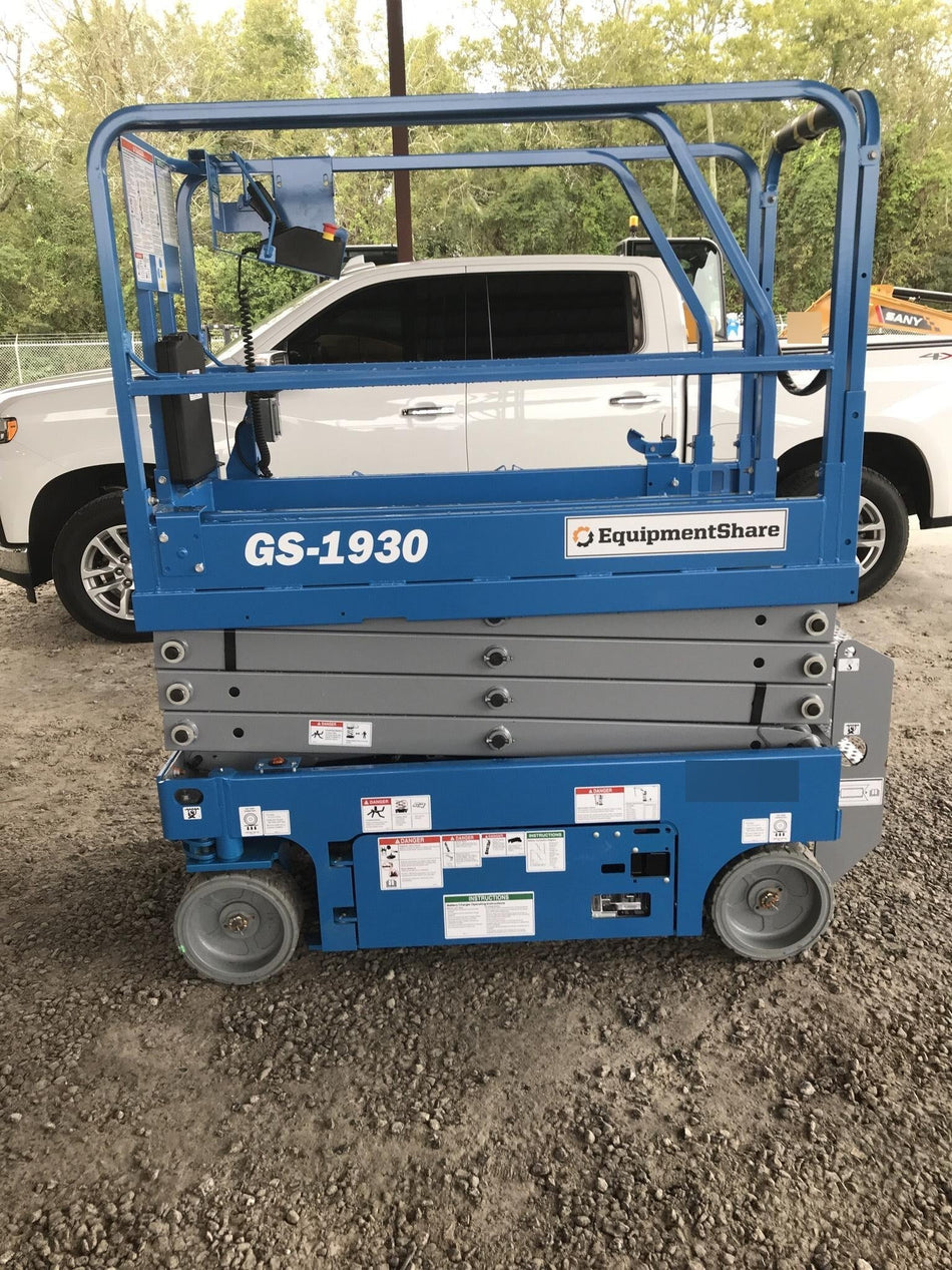 2019 Genie GS-1930 Fixed Rails with Chain Entry