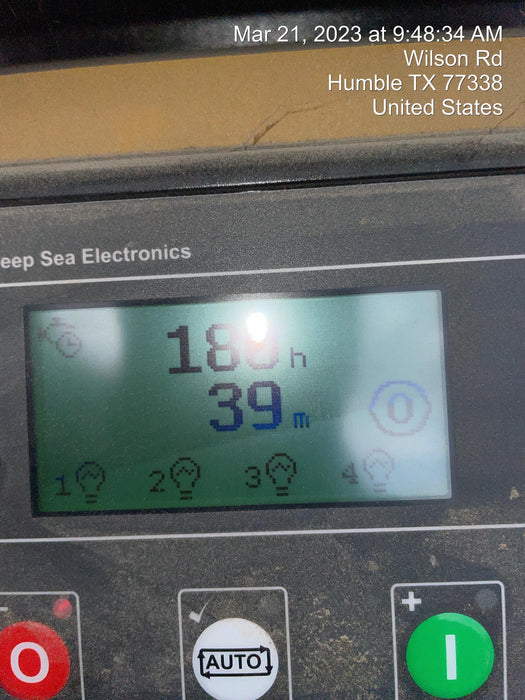 2022 Allmand NLV3GR (4) LED Light Fixture 350W, 23' Vertical Mast, 3kW Prime, Towable, ES Decals, T3