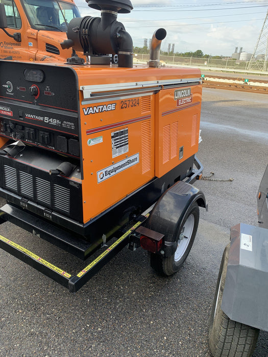 2022 Lincoln Electric Vantage 549X Crosslink Technology, Trailer Mounted, ES Decals, T3