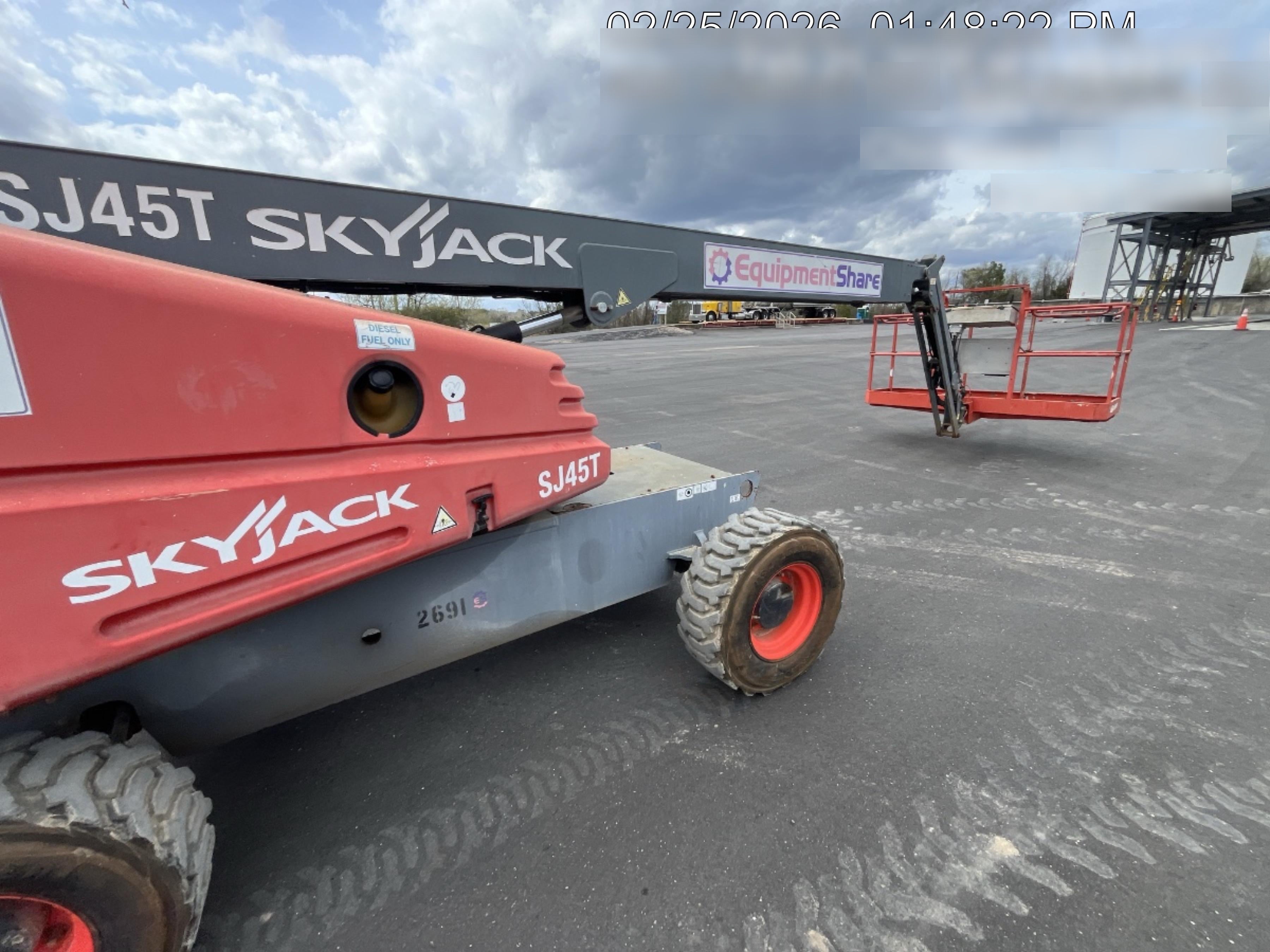 2017 SKYJACK SJ45T+