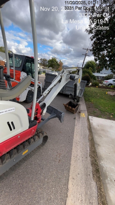 2023 TAKEUCHI TB216R