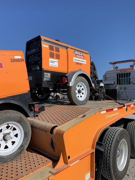 2022 Lincoln Electric LE400 Kubota V1505, Trlr, Cable Rack, Light Kit, ES Decals, T3