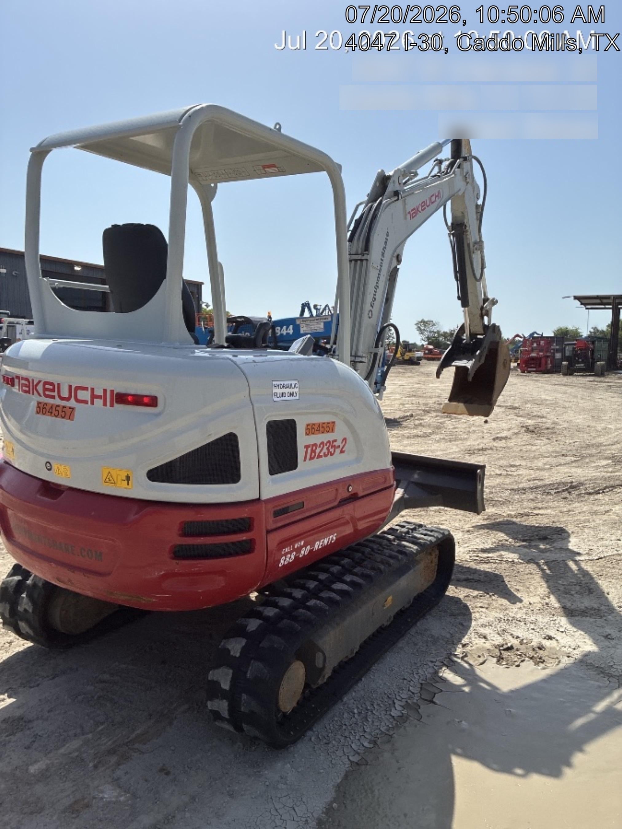 2025 TAKEUCHI TB235-2R