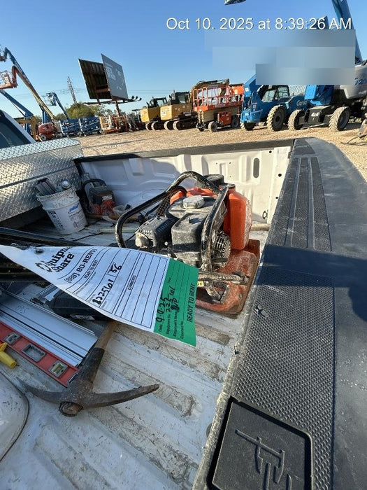 2022 Multiquip MVC88VTHW Plate Compactor, 20", w/Water Tank, Honda GX160