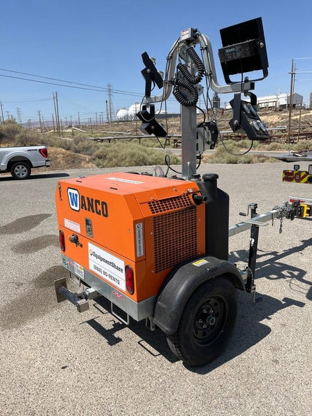 2024 Wanco WLTT-4MM4K Diesel, Deep Sea Controller, Shore Power Plug, Auto Start, (4) 350W LED Floodlights, 4kW Generator, 60 Gal Fuel Tank, 2" Ball, T3