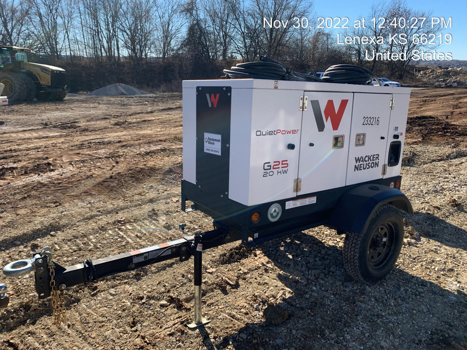 2022 WACKER NEUSON G25