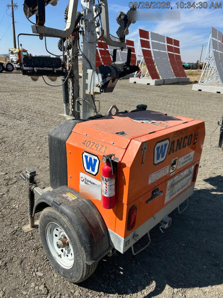 2024 Wanco WLTT-4MM4K Diesel, Deep Sea Controller, Shore Power Plug, Auto Start, (4) 350W LED Floodlights, 4kW Generator, 60 Gal Fuel Tank, 2" Ball, T3