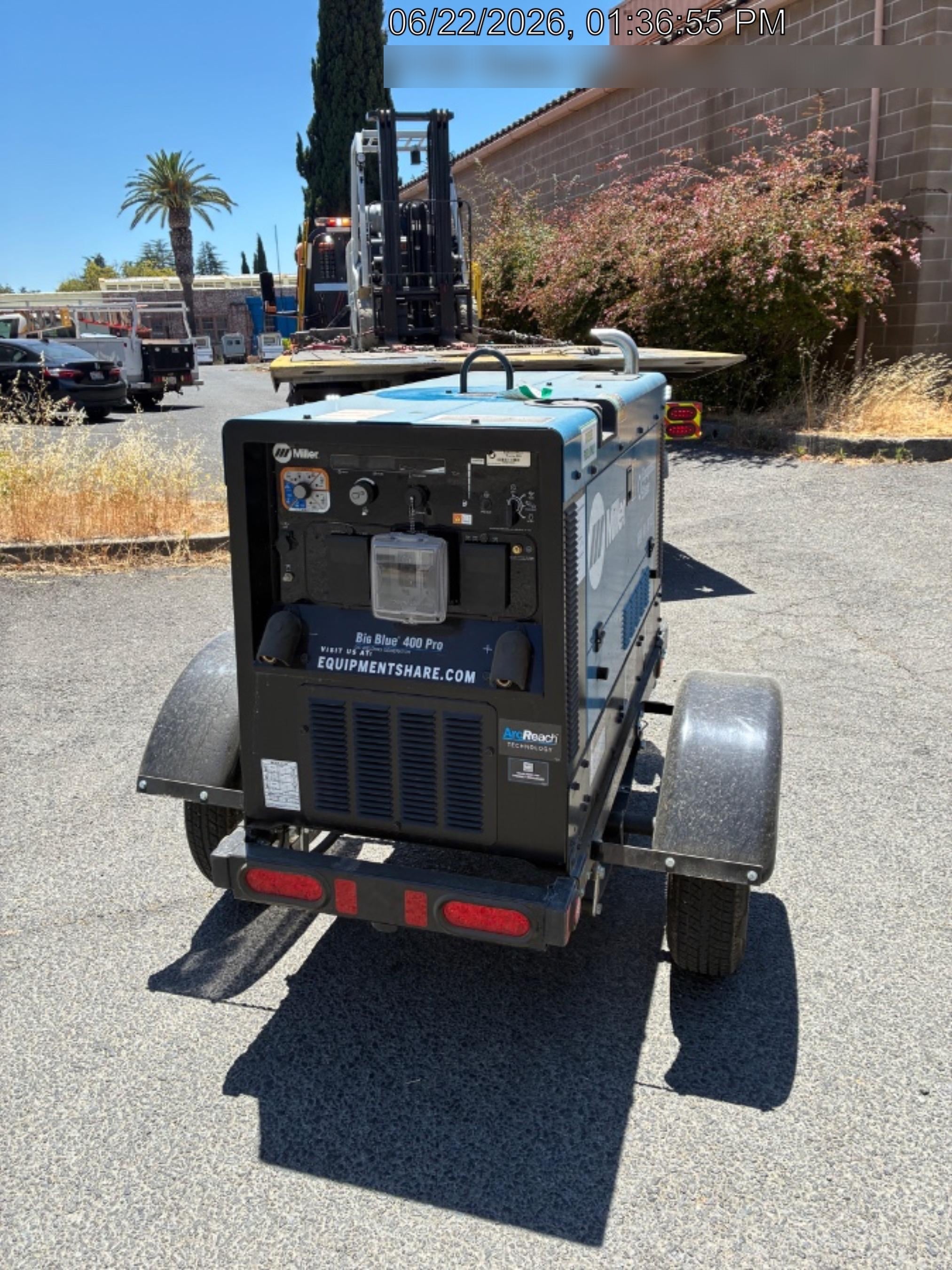 2026 MILLER ELECTRIC BIG BLUE 400