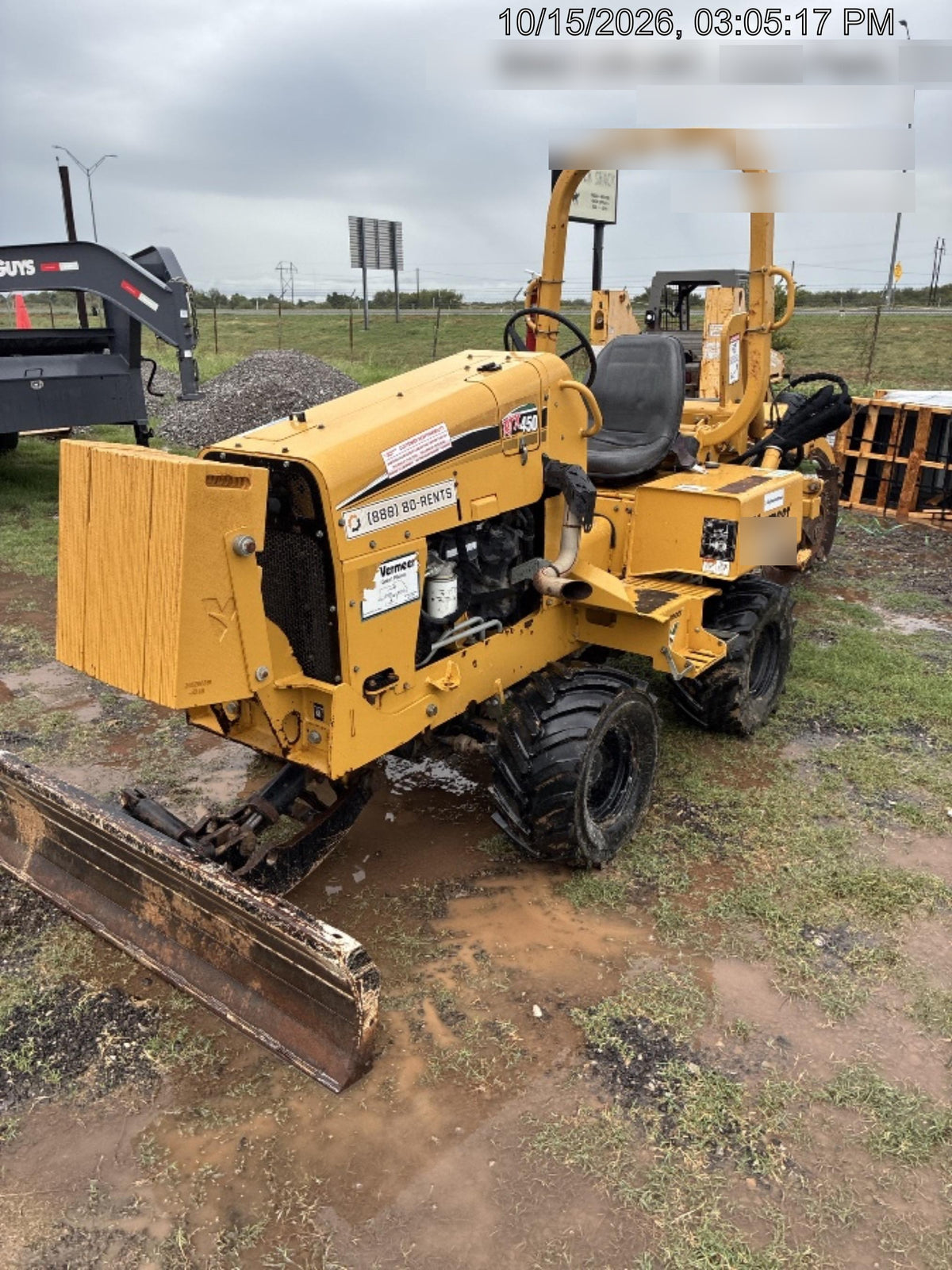 2019 VERMEER RTX450