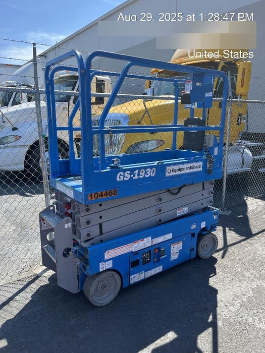 2020 Genie GS-1930 Standard Machine, 800W Inverter