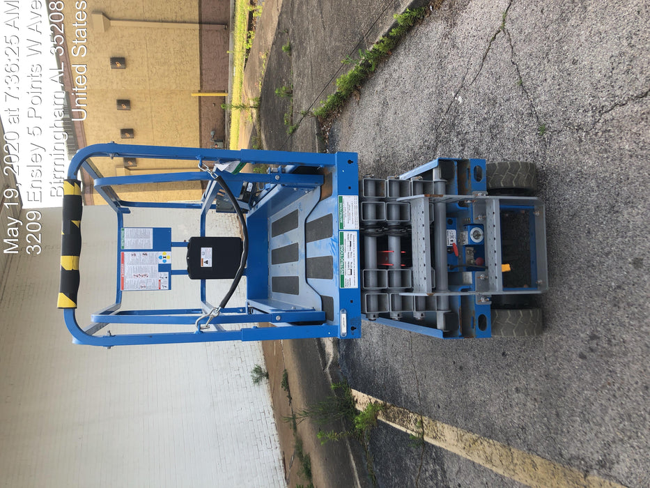 2019 Genie GS-1930 Fixed Rails with Chain Entry