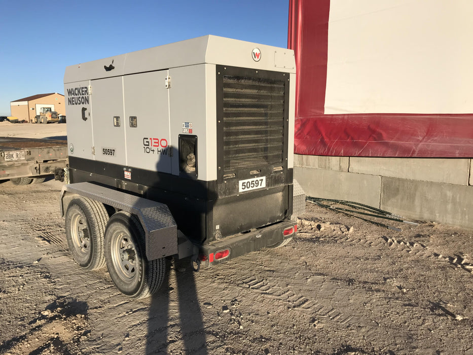 2019 WACKER NEUSON G130