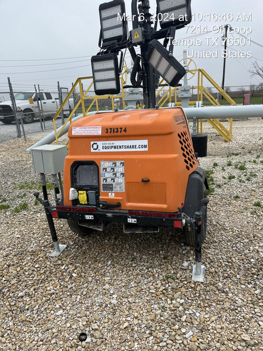 2023 Generac MLT2 Diesel, Flex Switch 120V Input, Powerzone Controller, 
(4) 320W LED Lights, 4kW Generator, 39.9 Gal Fuel Tank, 2" Ball, T3