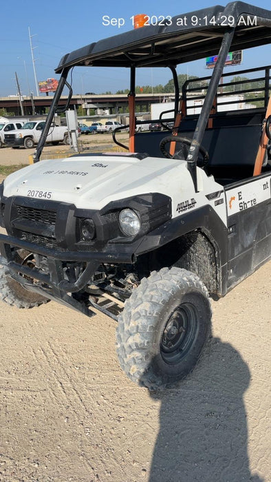 2022 Kawasaki Mule PRO-DXT Standard Options, Backup Alarm, Beacon, Plastic Hard Top, Poly Windshield, Horn Kit