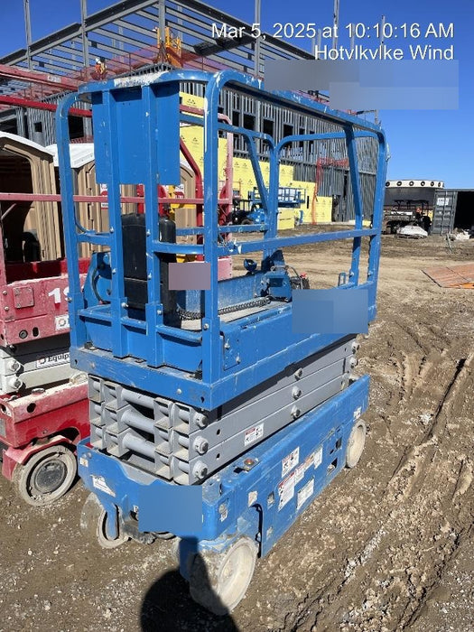 2019 Genie GS-1930 Fixed rails with chain Entry