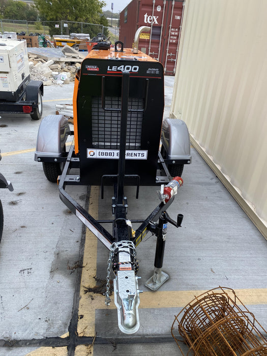 2022 Lincoln Electric LE400 Kubota V1505, Trlr, Cable Rack, Light Kit, ES Decals, T3