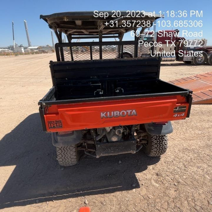 2020 Kubota RTV-X1140W-H Canopy, 4-Seater, Diesel, Windshield Acrylic Clear, LED Strobe, Backup Alarm