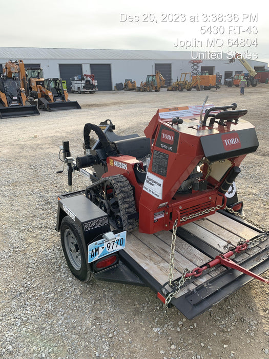 2022 TORO TRX-16