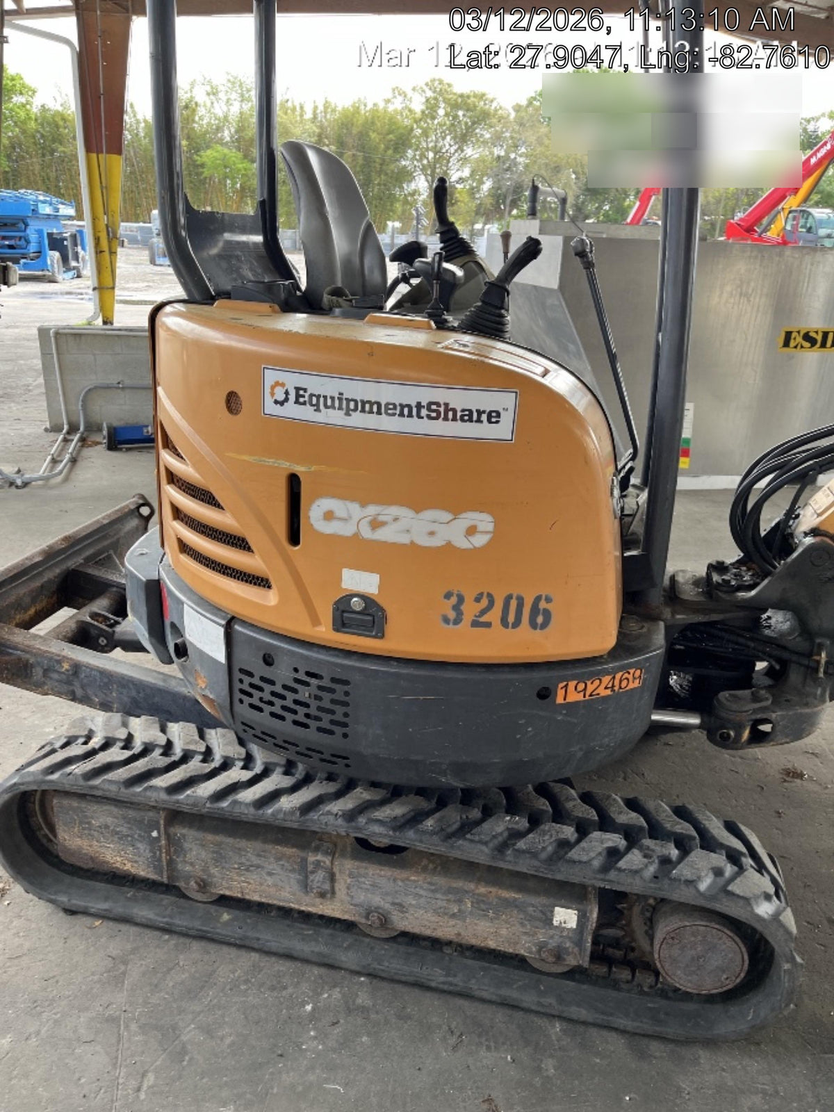 2018 CASE CX26C