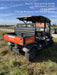 2022 Kubota RTV-X1140W-H Plastic Canopy, Windshield Acrylic Clear, LED Strobe Light, Wire Harness Kit, Back up Alarm