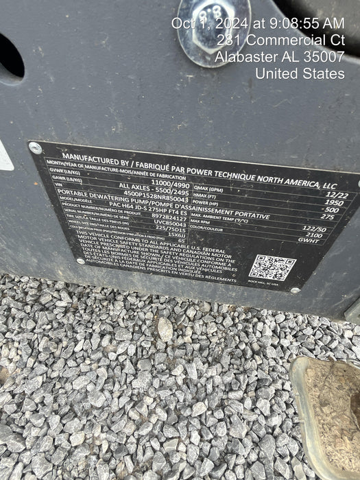 2023 ATLAS COPCO PAC H64 JD-S