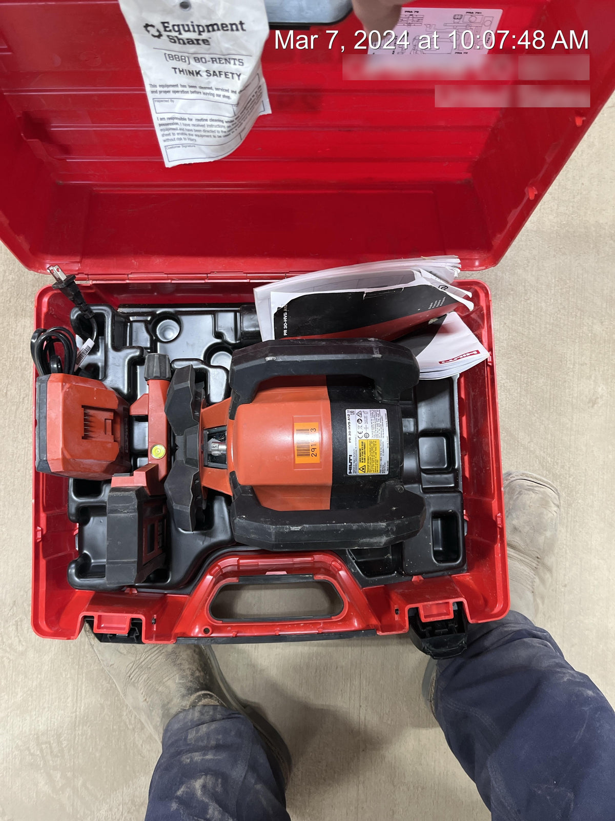 2023 HILTI PR 30-HVS-A12