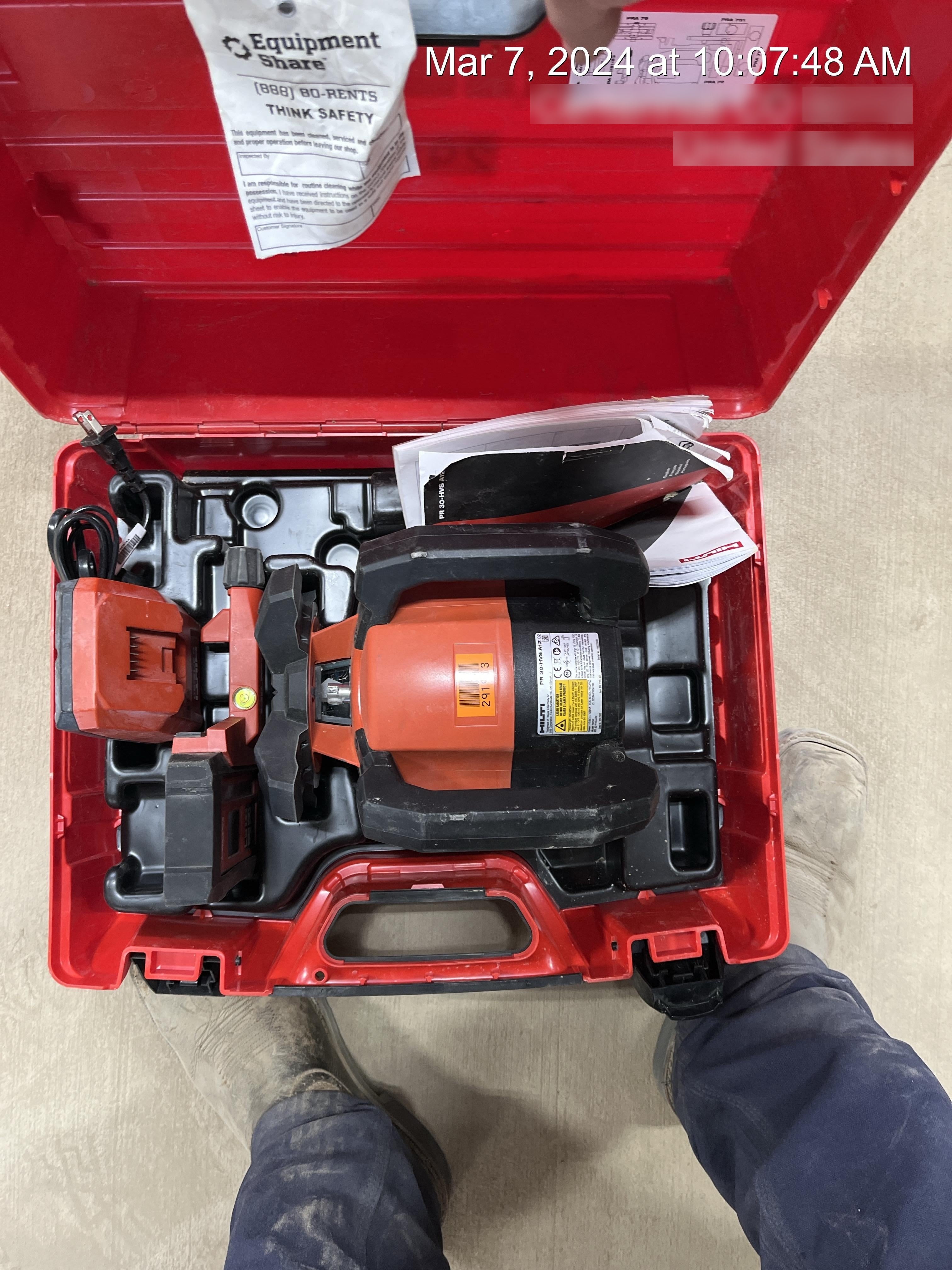 2023 HILTI PR 30-HVS-A12