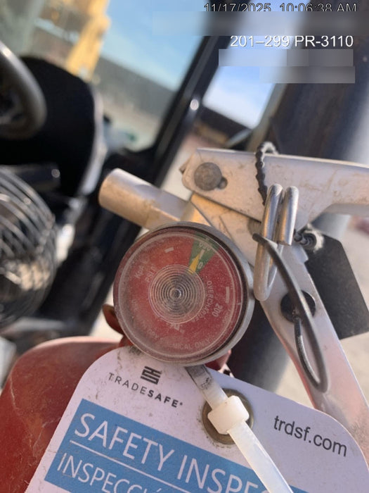 2019 JCB 512-56 109 HP w/Open ROPS, Beacon, Aux Hydraulics, Worklights, Solid Tires w/60" Carriage/Forks