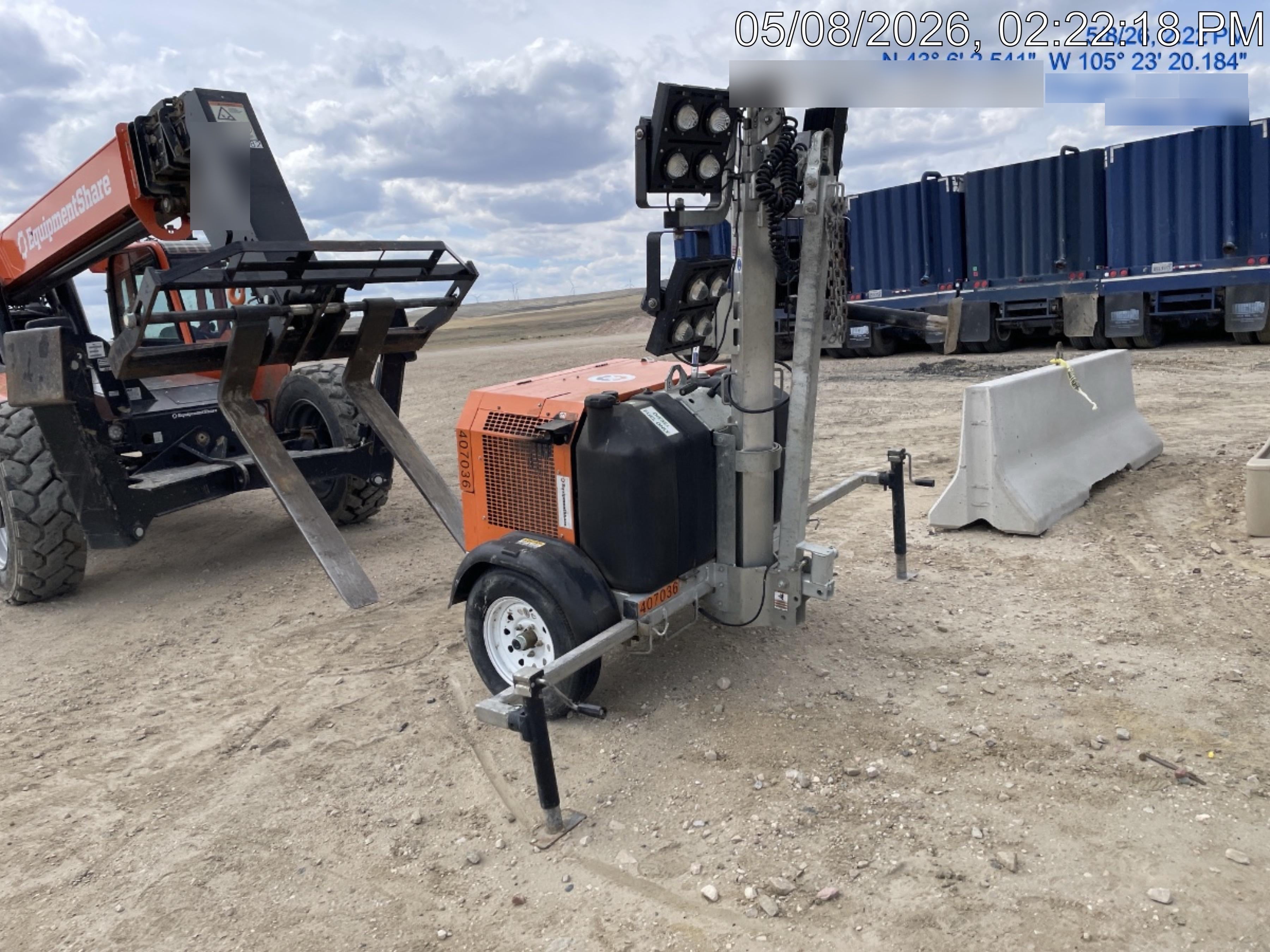 2024 Wanco WLTT-4MM4K Diesel, Deep Sea Controller, Shore Power Plug, Auto Start, (4) 350W LED Floodlights, 4kW Generator, 60 Gal Fuel Tank, 2" Ball, T3