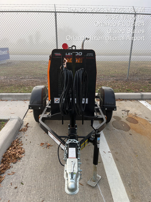 2022 Lincoln Electric LE400 Kubota V1505, Trlr, Cable Rack, Light Kit, ES Decals, T3