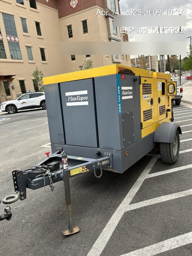 2020 ATLAS COPCO PAS 150 HF CS Enclosed
