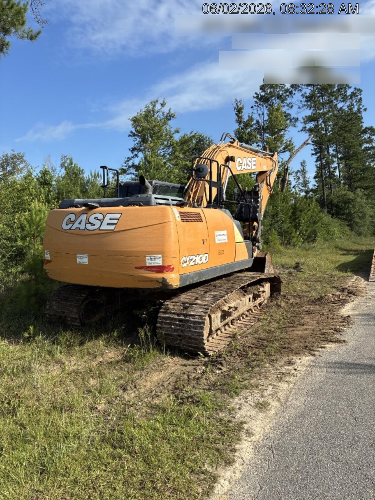 2021 CASE CX210D