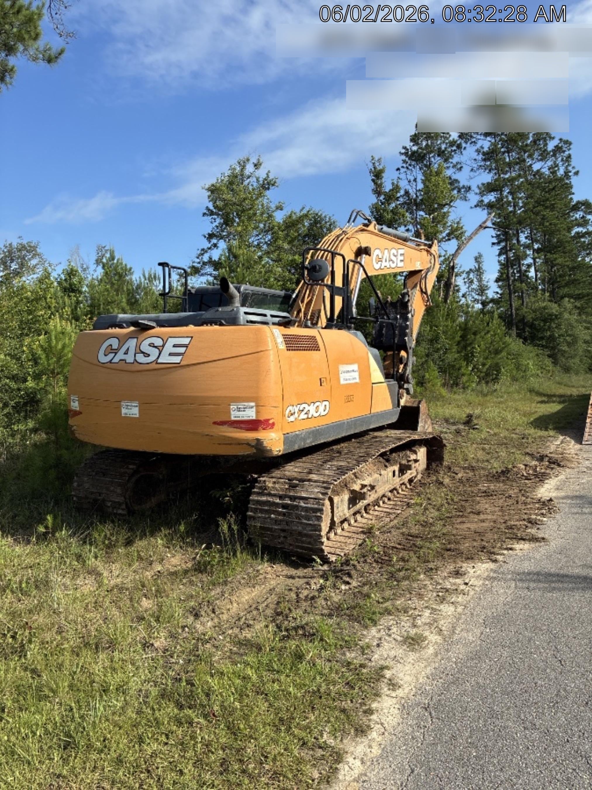 2021 CASE CX210D
